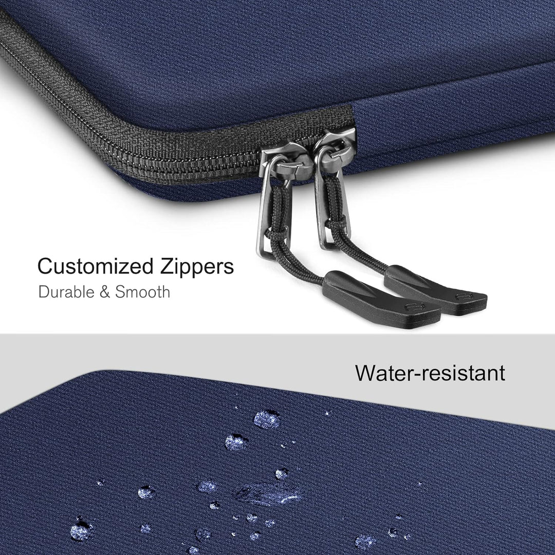 FINPAC Laptop Tasche Hartschalen Hülle für 16 Zoll MacBook Pro 2023-2019, 15,6" Lenovo Tab Notebook/