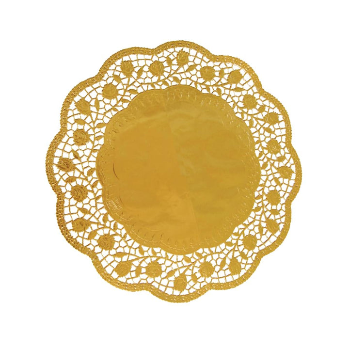 100 Goldene Tortenspitzen Ø 30 cm – Elegante Tortenunterlagen für Festliche Anlässe
