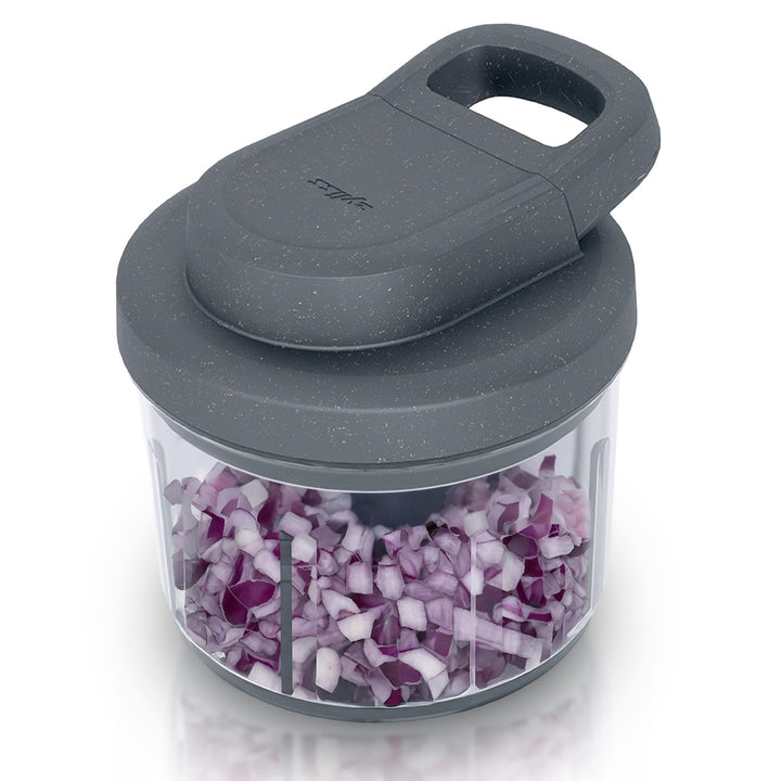 Zyliss Easy Pull Zwiebel­schneider Manuell, 800ml, Multizerkleinerer, Gemüse Zerkleinerer Manuell fü