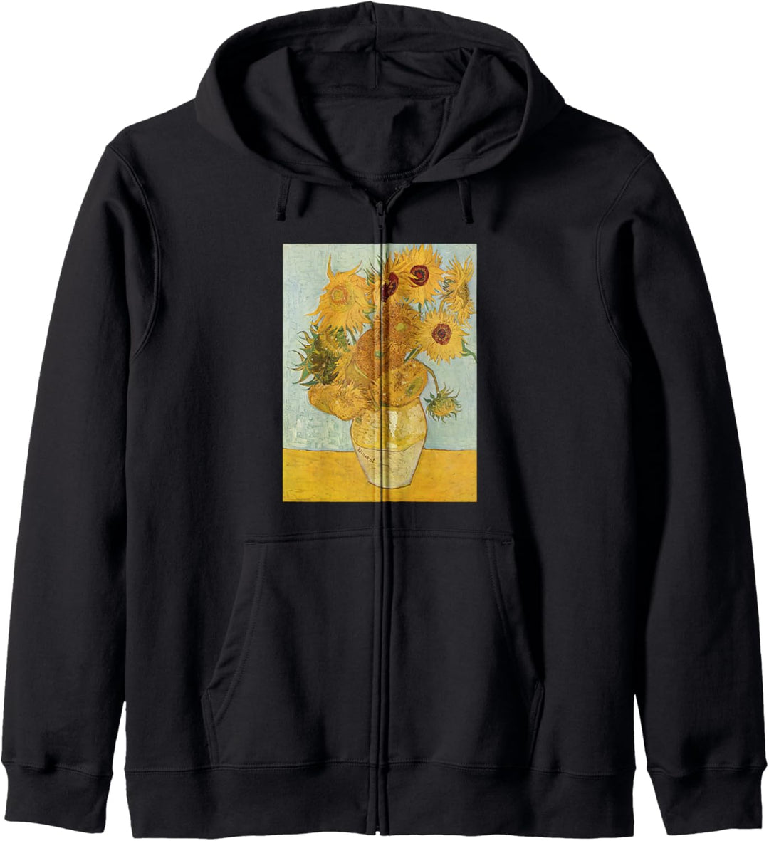 Vincent van Gogh's Sonnenblumen Kapuzenjacke