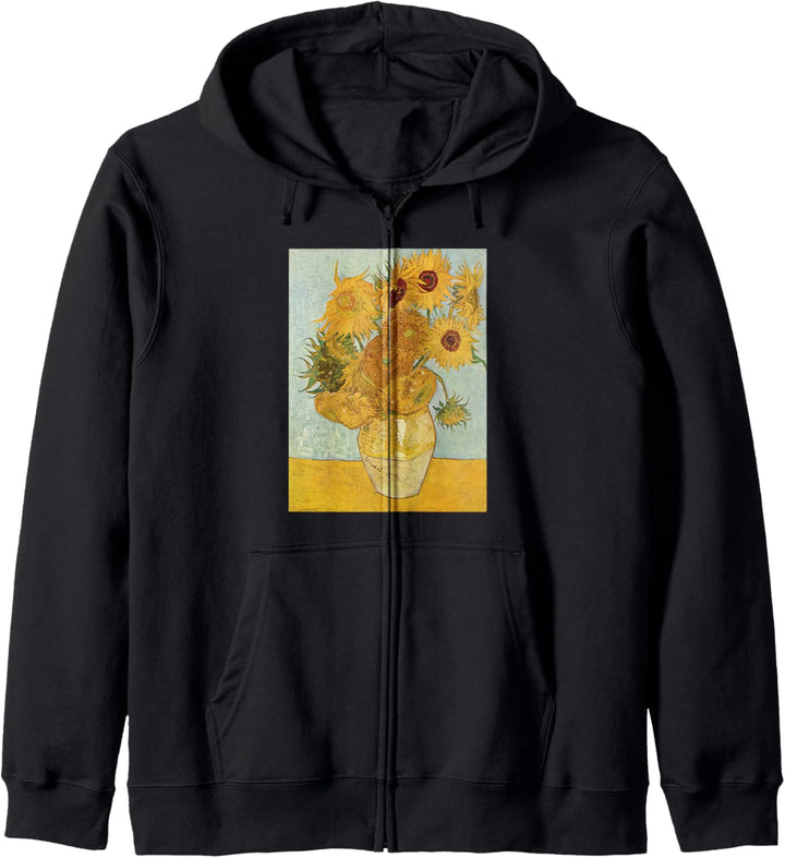 Vincent van Gogh's Sonnenblumen Kapuzenjacke