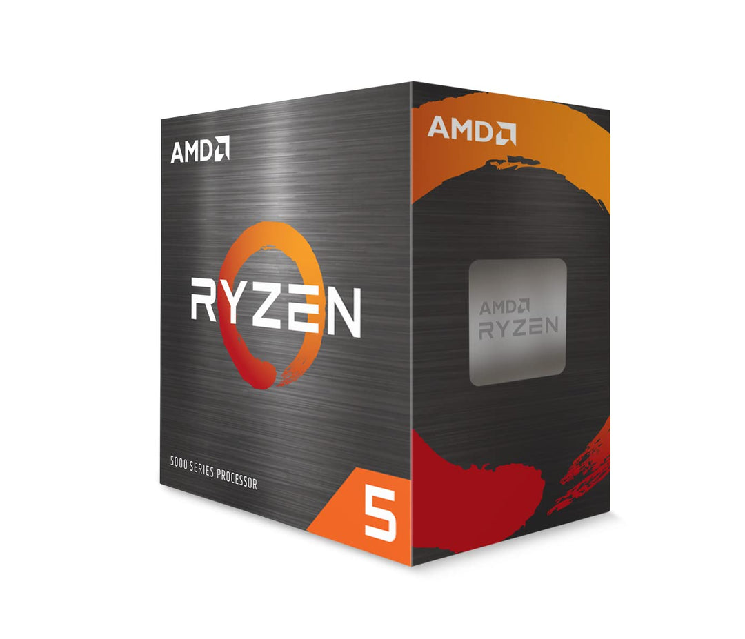AMD Ryzen 5 5600 Prozessor (Basistakt: 3.5GHz, Max. Leistungstakt: bis zu 4.4GHz, 6 Kerne, L3-Cache