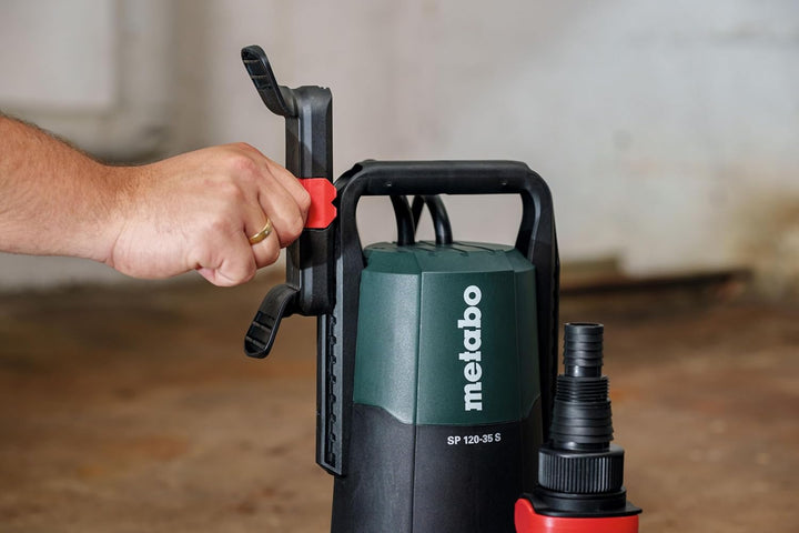 metabo Schmutzwasser‑Tauchpumpe SP 120‑35 S - 410 W, 12.000 l/h, 4.5 m Förderhöhe, bis 35 mm Korngrö