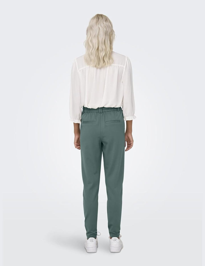 Only Chino Damen Hose - ONLPOPTRASH Easy COL Pant - Elegante und Bequeme Schlupfhose mit Stretch - K