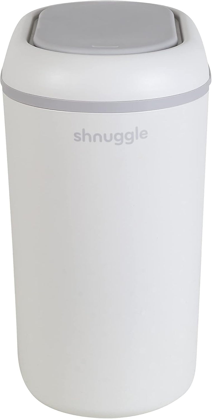 Shnuggle Eco-Touch Baby-Windeleimer mit umweltfreundlichen Müllbeuteln, fängt Gerüche, Keime und Bak
