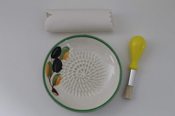 JOSKO Produkte 2730 Reibeteller Set, Keramik, Hellbraun