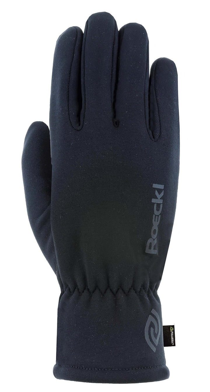 Roeckl Sports Reithandschuh Widnes, Freizeit Winter Handschuh, Grösse 6-11 8.5 Schwarz, 8.5 Schwarz