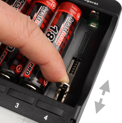 BC-4000 EXPERT - Universal Akku Ladegerät SMART Li-Ion Technology und Innenwiderstandsmessung - für