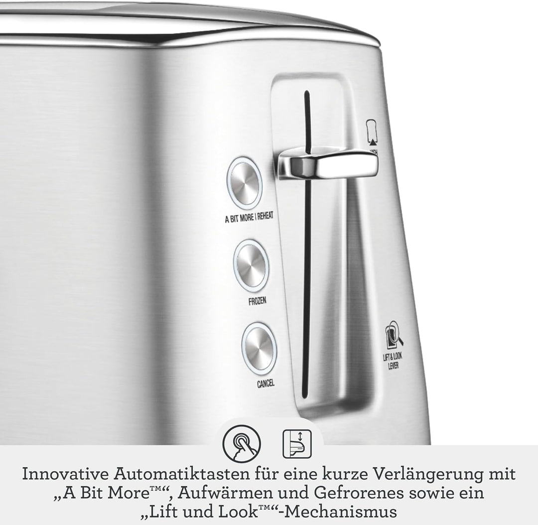 Sage - Toast Select Luxe - 2-Scheiben-Toaster mit LED-Countdown-Anzeige - Zwetschgenblau, Zwetschgen