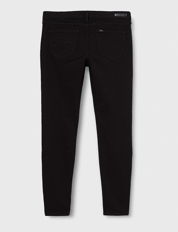Lee Damen Scarlett Skinny Jeans 25W / 31L Black Rinse, 25W / 31L Black Rinse