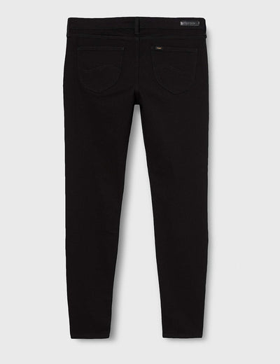 Lee Damen Scarlett Skinny Jeans 25W / 31L Black Rinse, 25W / 31L Black Rinse