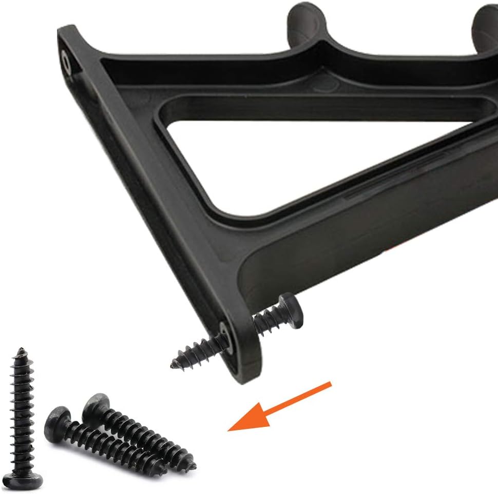 Croch Horizontal Wand Rutenhalter Rod Rack für 3 Angelruten 1 Paar, 1 Paar