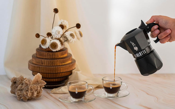 Bialetti Brikka Noir Mokkakanne