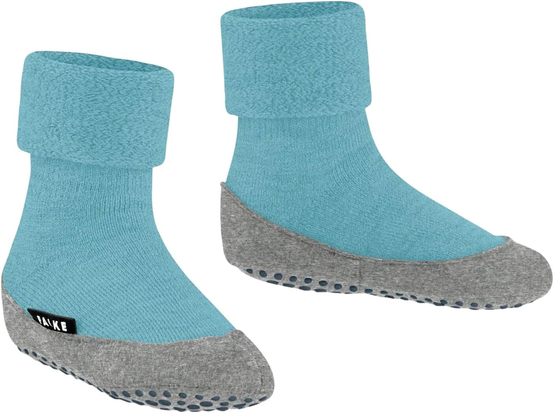 FALKE Unisex Kinder Cosyshoe Minis Haussocken atmungsaktive klimaregulierende geruchshemmende Wolle