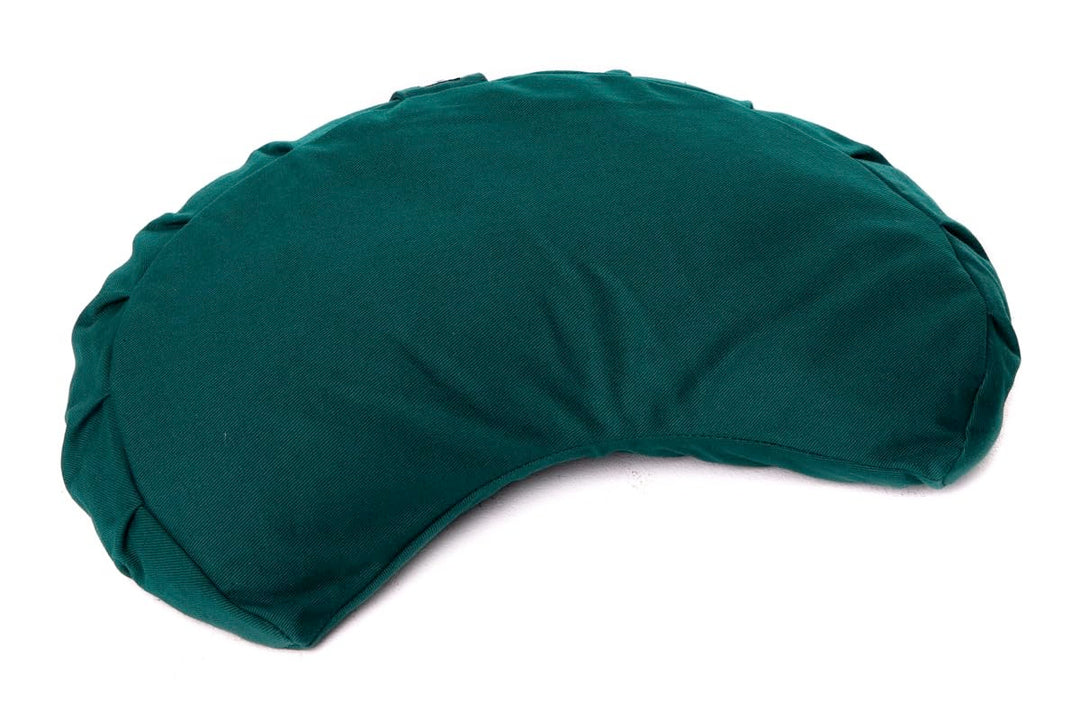 Pro Eco Meditationskissen Halbmond 40x20x12cm green, green