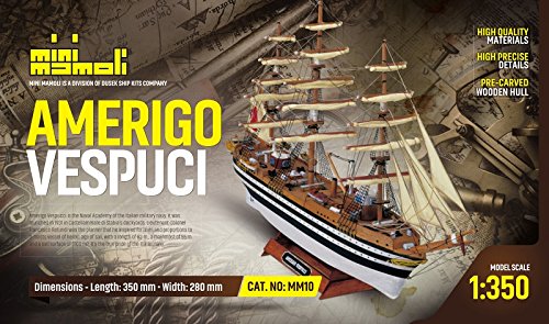 kit de modèle de bateau AMERIGO VESPUCCI catègorie Mini Mamoli scale 1:350
