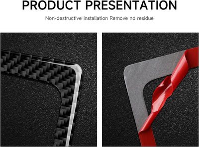 OYDDL Auto CD Panel Autoaufkleber Carbon Fiber Trim Kompatibel mit Alfa Romeo 159 939 Brera Spider Z