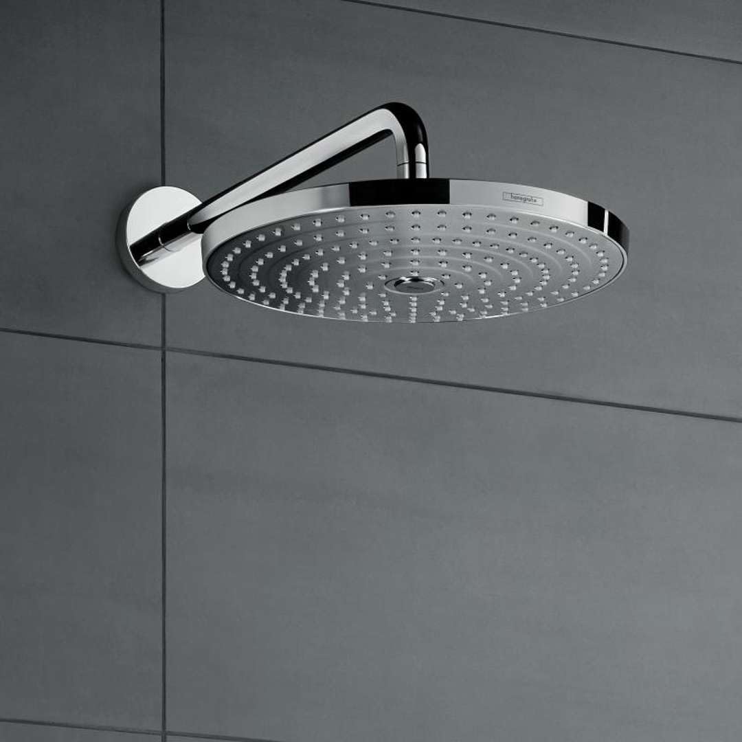 hansgrohe Raindance Select S 240 Duschkopf, Kopfbrause für Wandmontage, 2 Strahlarten, Chrom Wandans