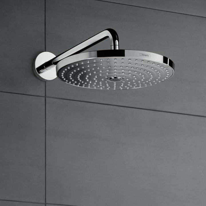 hansgrohe Raindance Select S 240 Duschkopf, Kopfbrause für Wandmontage, 2 Strahlarten, Chrom Wandans