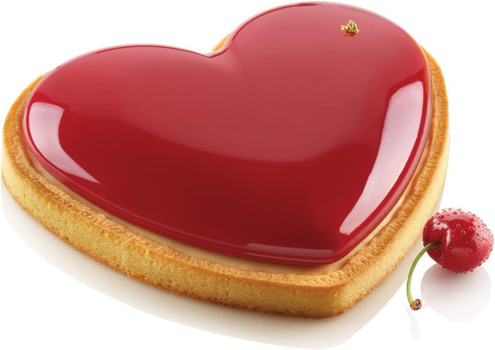 silikomart 20.407.13.0065 KIT TARTE MON AMOUR, Silikon, White