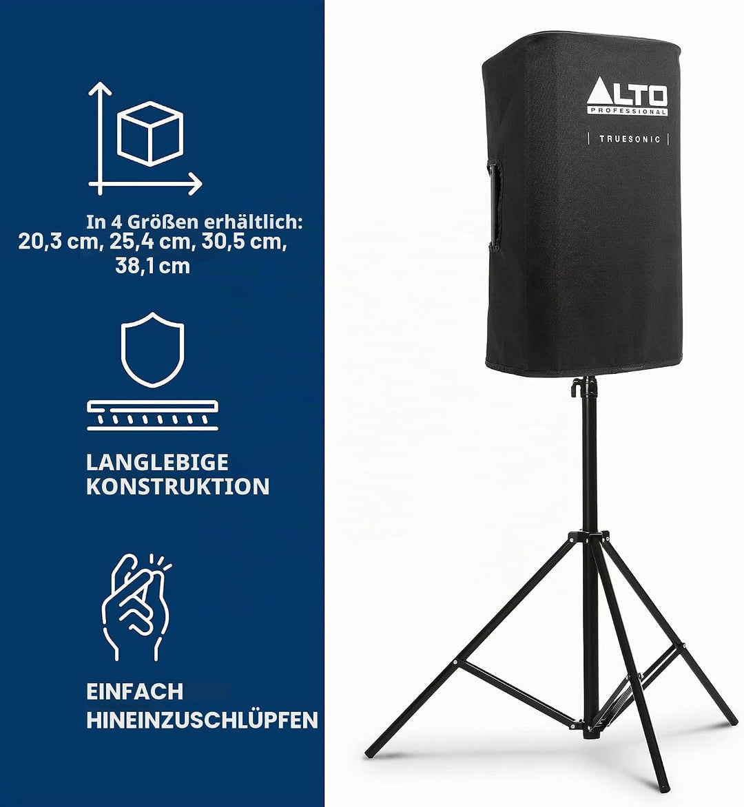 Alto Professional TS412 Cover – Langlebige Schutzhülle für TS412 aktiven PA-Lautsprecher, TS412