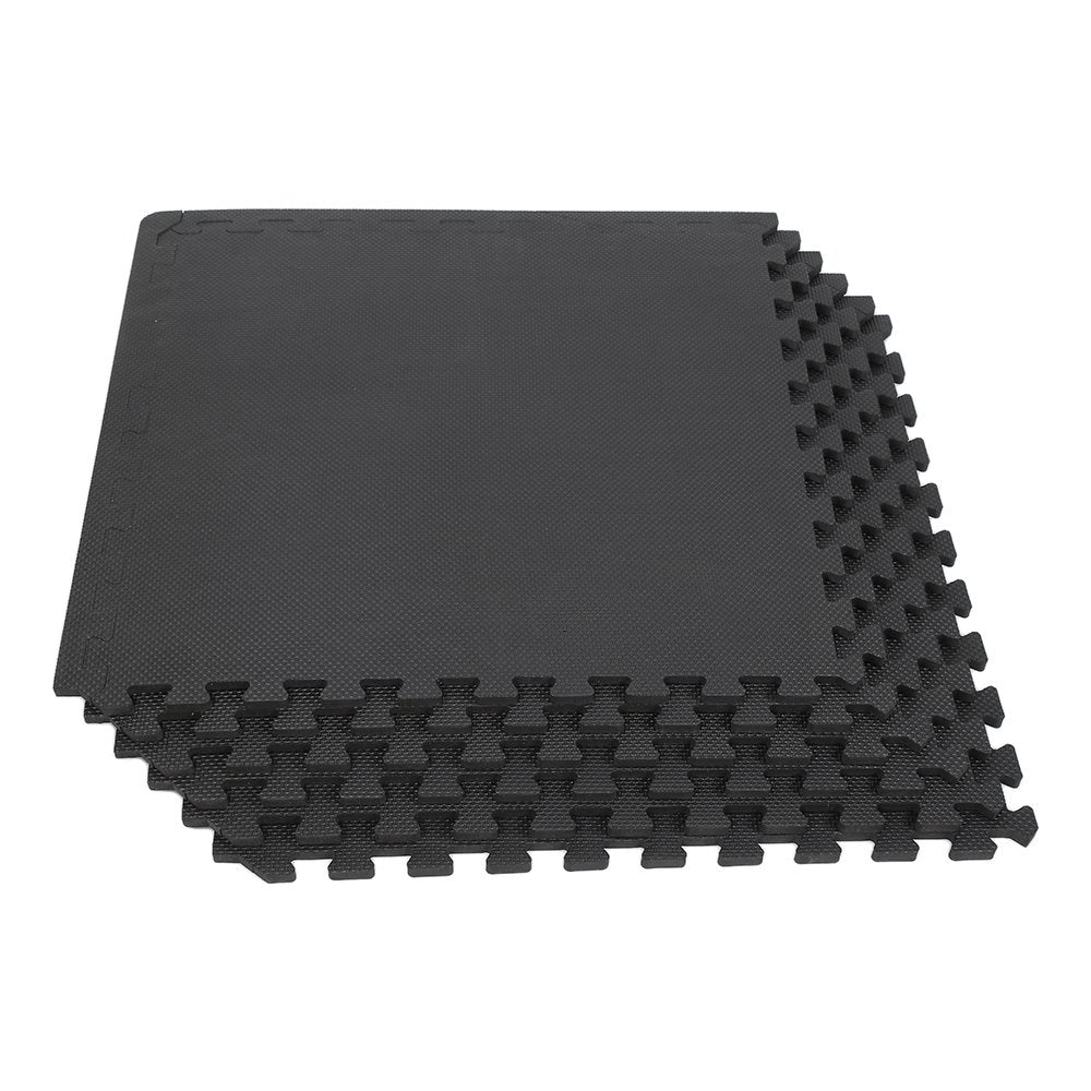 Bodenschutzmatte Fitness 63 * 63 cm, EVA-Schaum-Sport-Fitness-Matte, 12 mm Dicke Gummimatte, für Gar