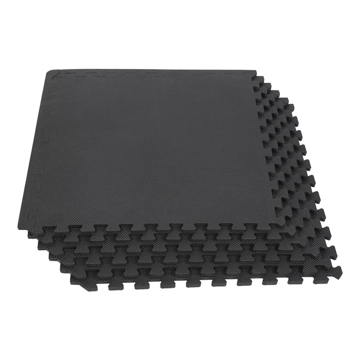 Bodenschutzmatte Fitness 63 * 63 cm, EVA-Schaum-Sport-Fitness-Matte, 12 mm Dicke Gummimatte, für Gar
