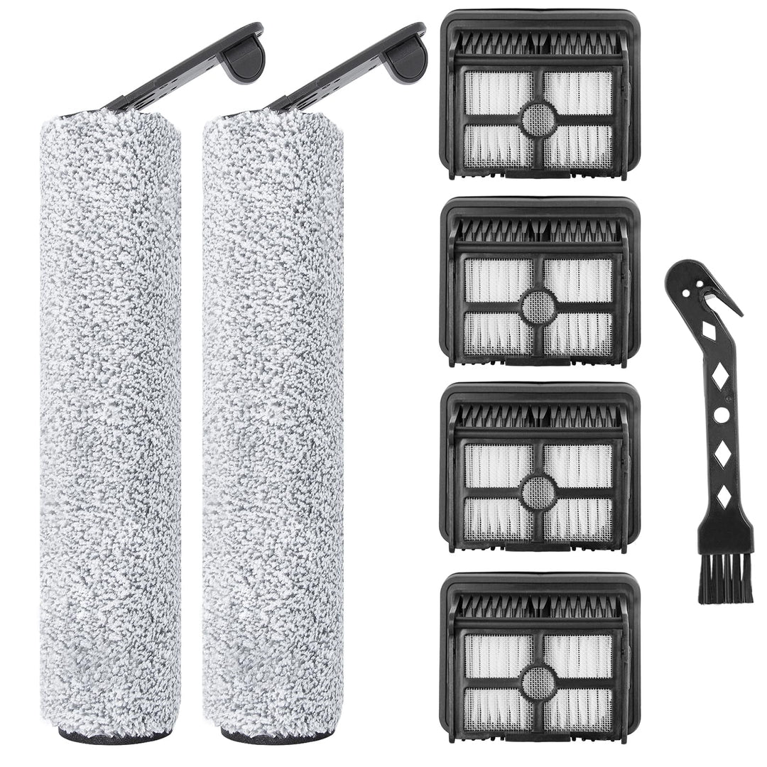 Bürstenrolle Filter Ersatzteile für Dreame H12S Nass- und Trockensauger Zubehörset, 2 Bürstenrolle,