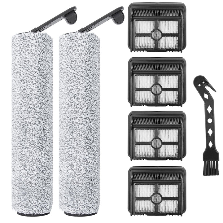 Bürstenrolle Filter Ersatzteile für Dreame H12S Nass- und Trockensauger Zubehörset, 2 Bürstenrolle,