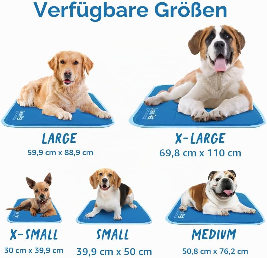 TheGreenPetShop CBROSEY Katzen L 40 x B 30 x H 1 cm Blue, L 40 x B 30 x H 1 cm Blue