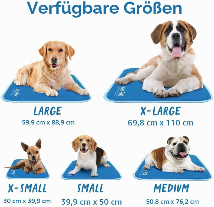 TheGreenPetShop CBROSEY Katzen L 40 x B 30 x H 1 cm Blue, L 40 x B 30 x H 1 cm Blue