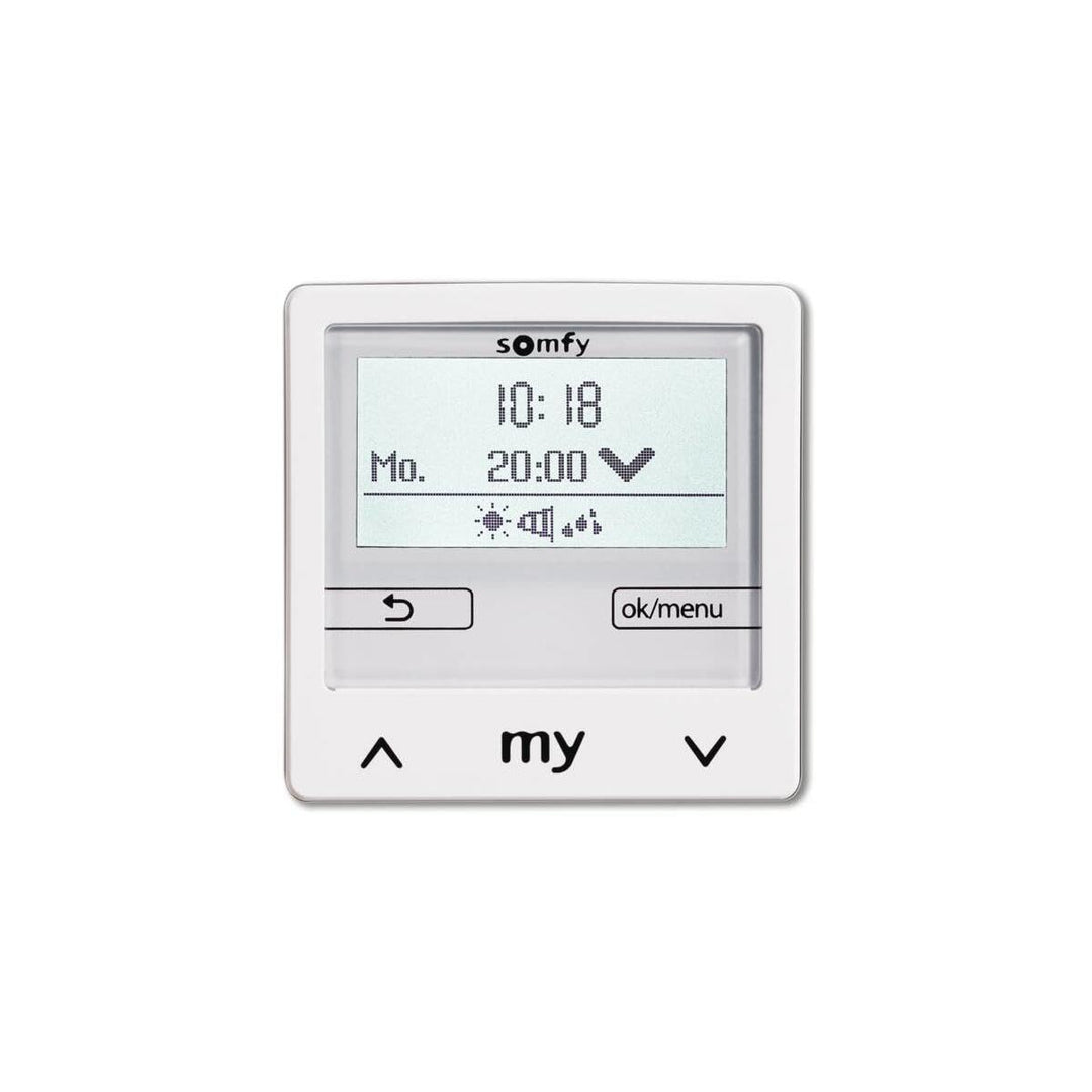 Somfy Soliris Smoove Steuerung 1818313 UNO Pure Wh o.Rahmen Jalousiesteuerung 3660849544461