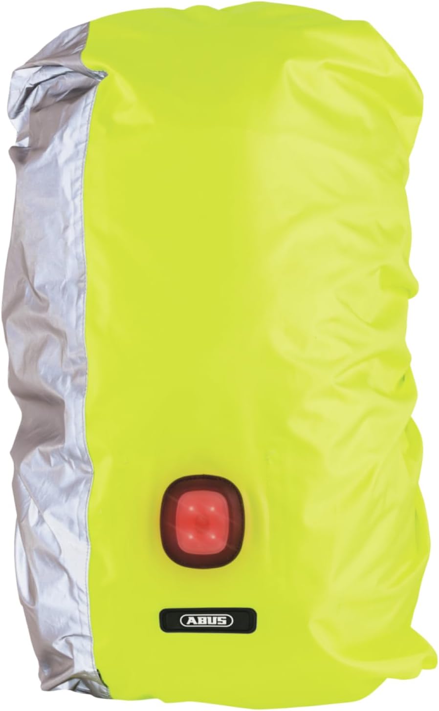 ABUS Regenschutz für Rucksäcke - Lumino X-Urban Cover mit integriertem USB-Rücklicht - wasserdichter