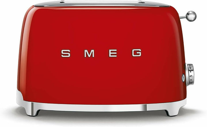 Smeg TSF01RDEU Toaster 2 Scheiben, rot