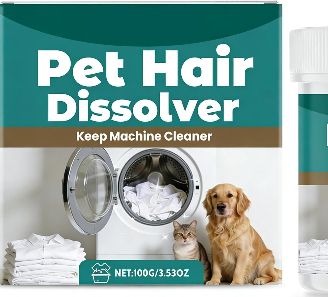 Pet Hair Dissolver, Gentle Cleaning Solution, Multipurpose Hair Removal Agent, Deep Clean Fabric For