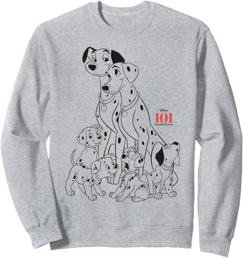 Disney 101 Dalmatians Family Group Shot Sweatshirt