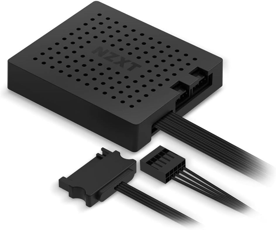 NZXT RGB Fan & Controller, AC-2RGBC-B1