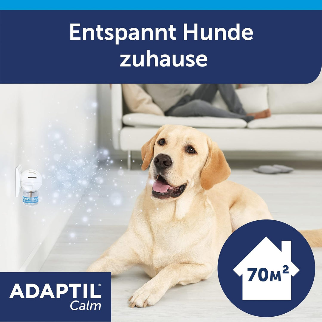ADAPTIL Calm Vorteilspack für Hunde | 3X Nachfüllflakon | Pheromone zur Förderung des Wohlbefindens