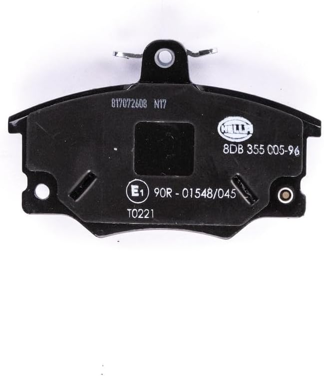 HELLA PAGID 8DB 355 005-961 Bremsbelagsatz - T0221 - Dicke/Stärke: 17.1mm - Bremssystem: Lucas - mit
