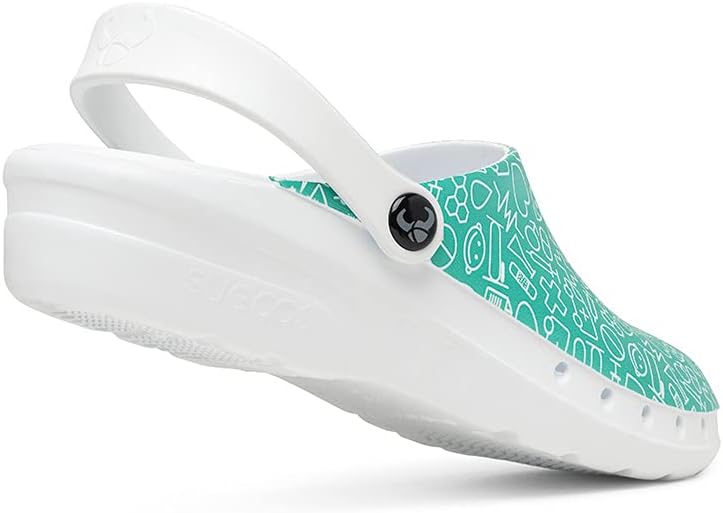 Suecos Unisex Oden Fusion Print Arbeitsclogs 39 EU Weit Estampado, 39 EU Weit Estampado