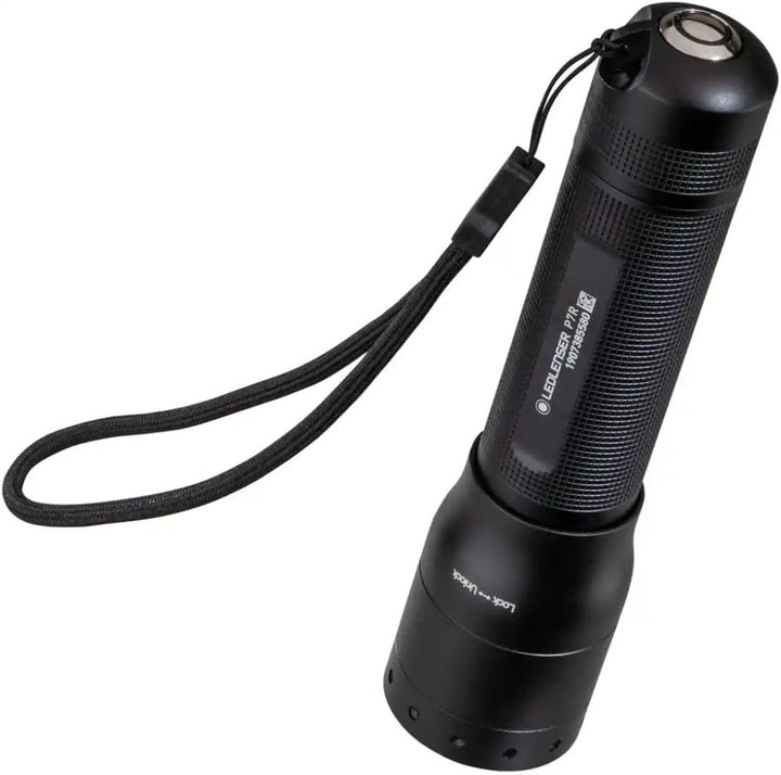 Ledlenser P7R LED Taschenlampe, fokussierbar, wiederaufladbar, mit Akku, 1000 Lumen, 210 Meter Leuch