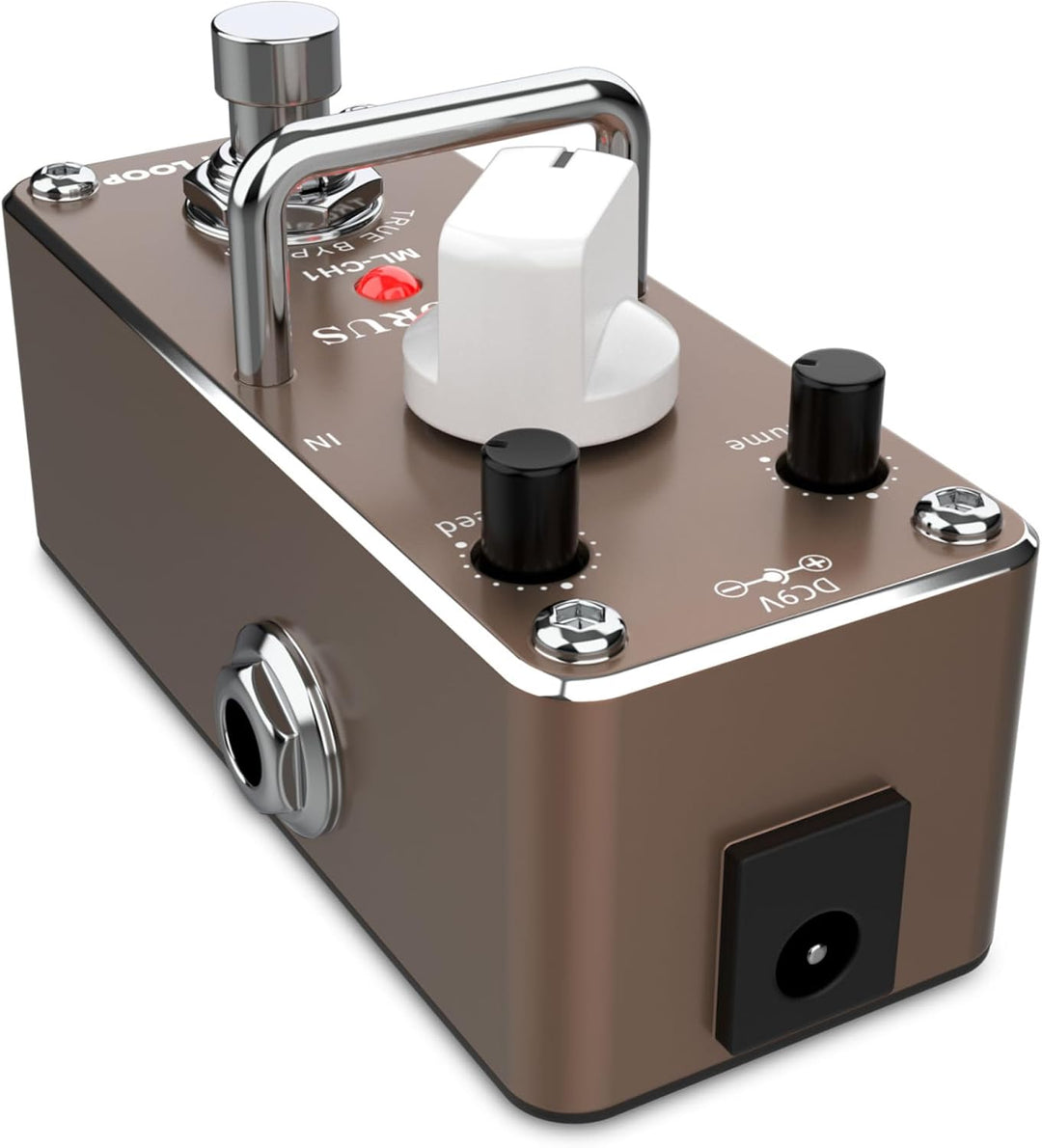 Monkey Loop ML-CH1 Pedal Efecto Chorus para Guitarra Chorus Pedal, Chorus Pedal