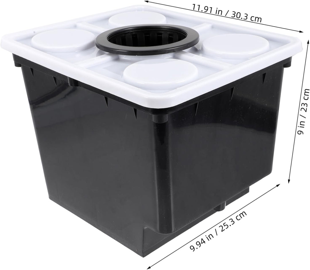 Happyyami Nieder Län Dische Fässer Dwc Hydroponic Hydroponischer Anbaukorb Tiefwasserkultur Hydropon