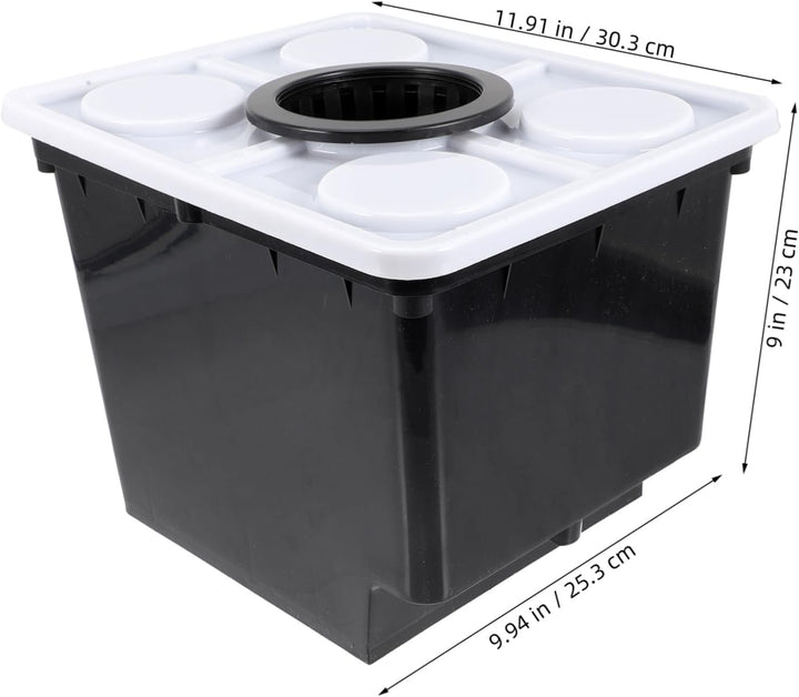 Happyyami Nieder Län Dische Fässer Dwc Hydroponic Hydroponischer Anbaukorb Tiefwasserkultur Hydropon