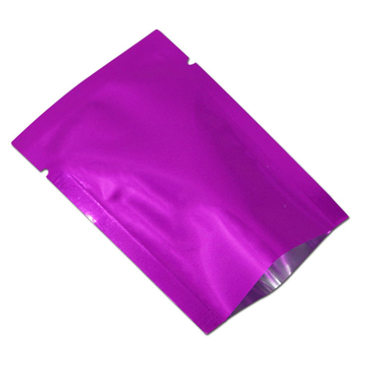 WACCOMT Pack 200 Stück Farbig Mylar Folie Obere Öffnung Versiegelbare Beutel Vakuum Heisssiegelbeute