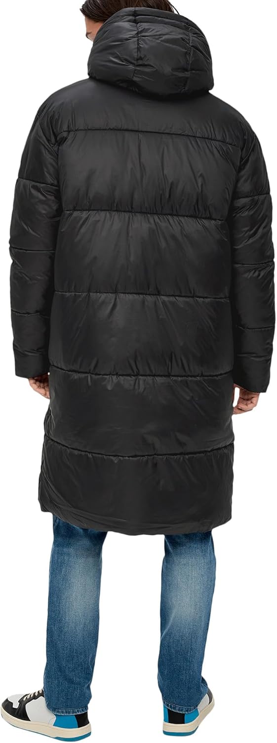 Q/S by s.Oliver Herren Outdoor Mantel L Schwarz, L Schwarz