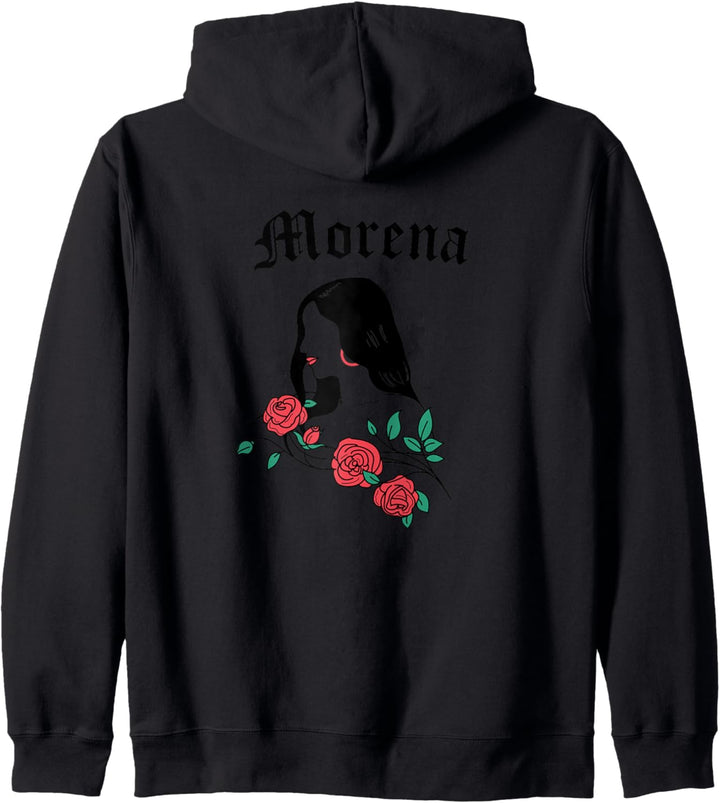 Latinx Morena Feminista Power stolzes Geschenk-T-Shirt Kapuzenjacke