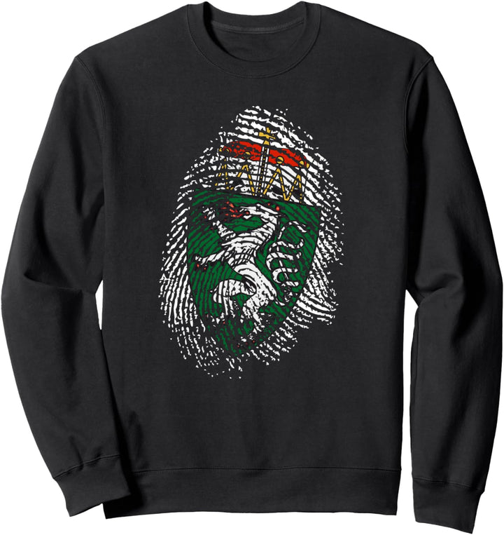 Steiermark Adler Wappen Fingerabdruck Steirer Sweatshirt