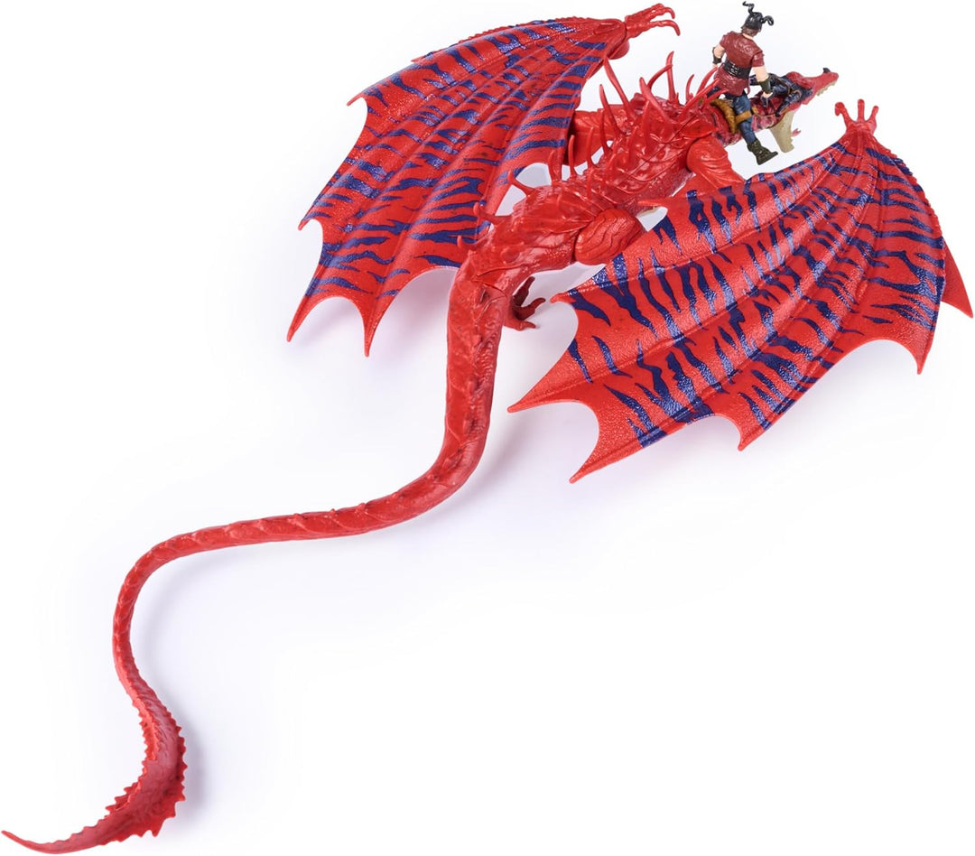 Dreamworks Dragons How to Train Your Dragon, Monstrous Nightmare and Snotlout, Viking Duo Action Fig