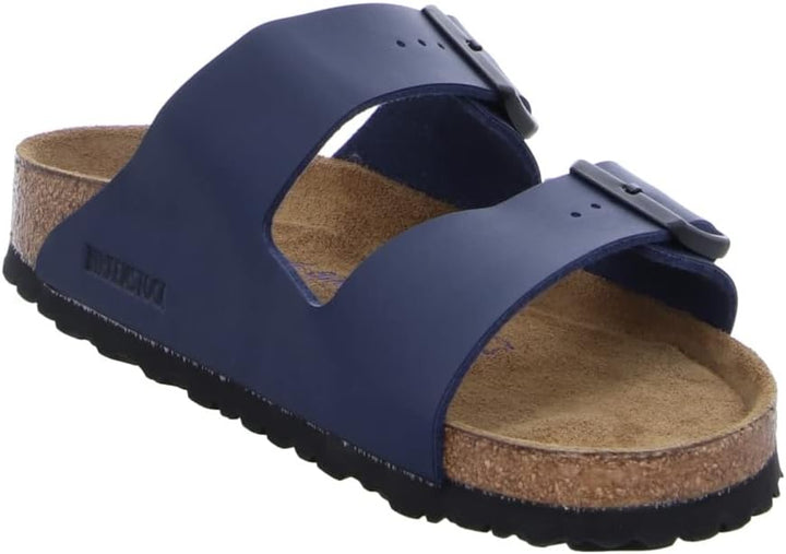 BIRKENSTOCK Herren Arizona Eva Pantoletten 31 EU Schmal Blau, 31 EU Schmal Blau